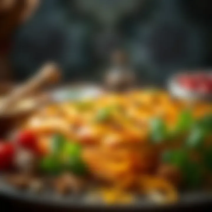 A Symphony of Flavors in Sevgi Pide Aromatic spices and fresh ingredients used in Sevgi Pide