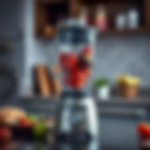 High-quality shaker blender showcasing its sleek design