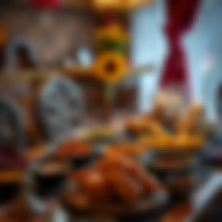 The Richness of Sok Ramazan Table Traditional Turkish Ramadan table setting