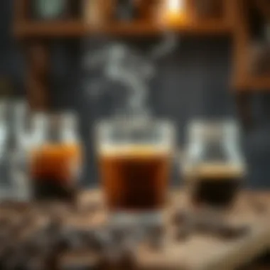 A historical overview of coffee origins and methods