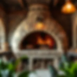 Elegant stone oven design showcasing traditional craftsmanship