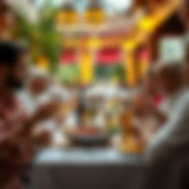 Sultan Çayı in Social Harmony A serene setting of Sultan Çayı enjoyed in a social gathering.