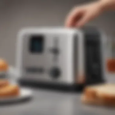 Easy cleaning of Tefal toaster