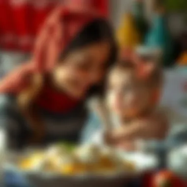 Mother and child bonding