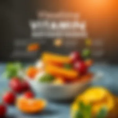 Visualizing Vitamin Advantages An infographic showing the benefits of various vitamins.