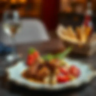 A beautifully plated meal ready to be enjoyed, made with the XXL fastfryer.