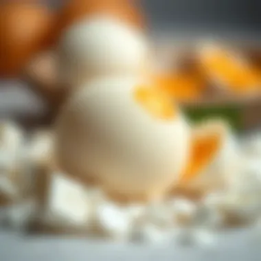 Signs of spoiled eggs