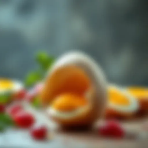 Nutritional analysis of an egg