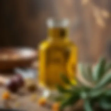 Olive oil with varying acidity levels