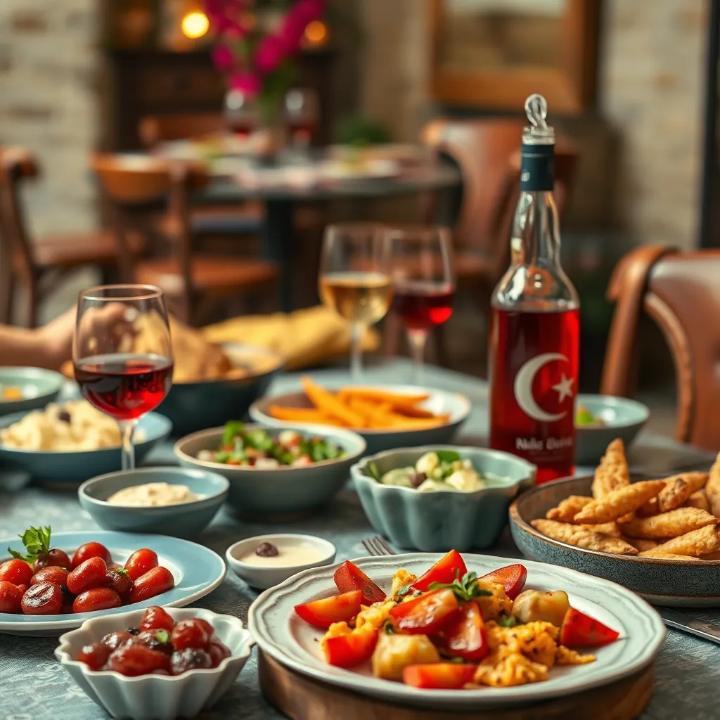 Rakı ve Balık Mekânları: Lezzet Dolu Deneyimler